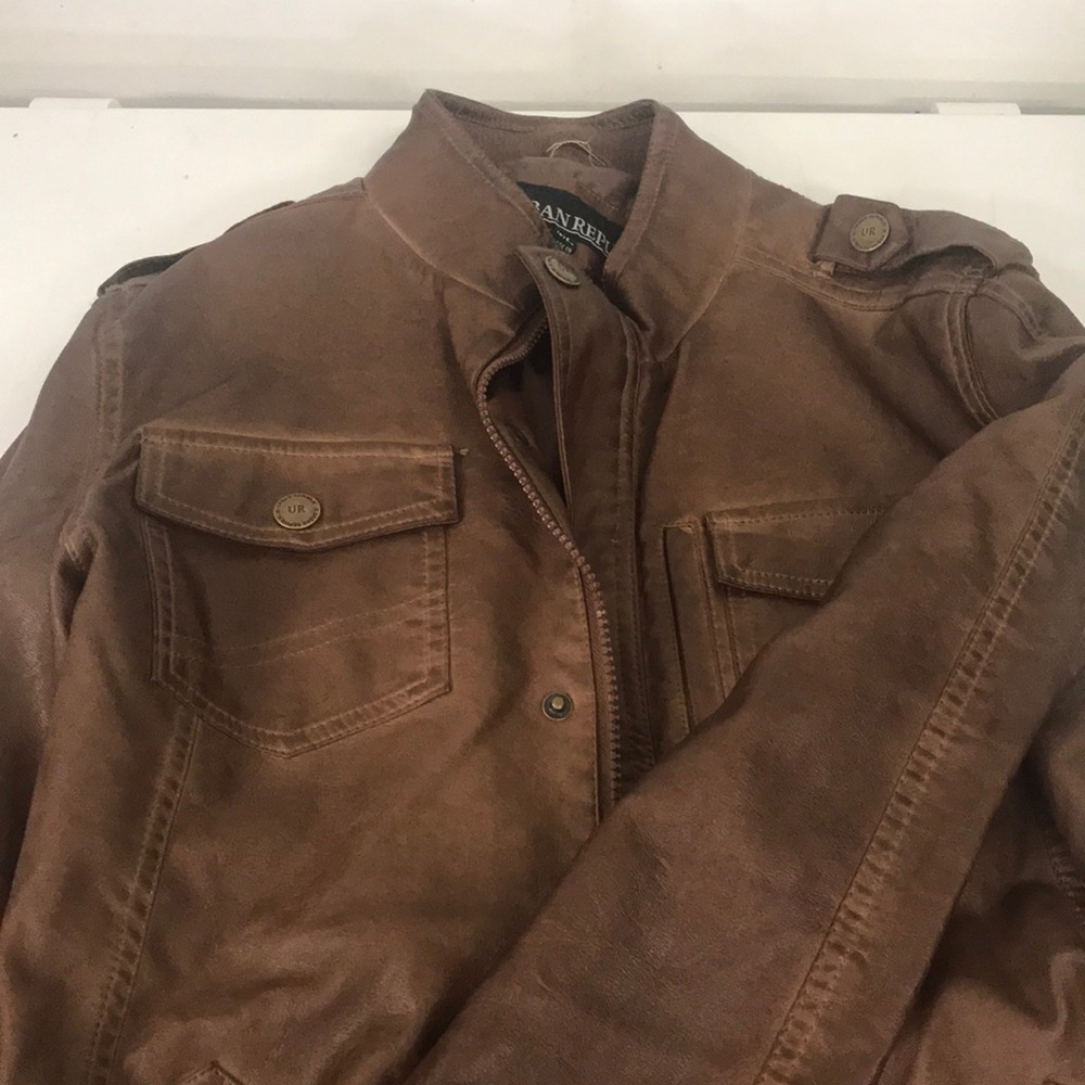 Brown zip up jacket brand new no tags